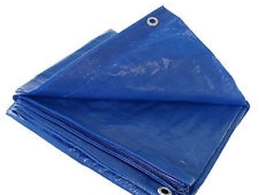 Grip rite 40"x60" blue tarp