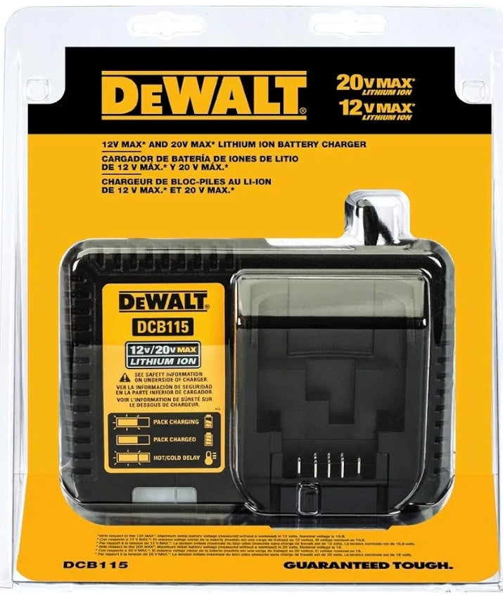 $31.95 Dewalt dcb115 20v charger (open box, display)