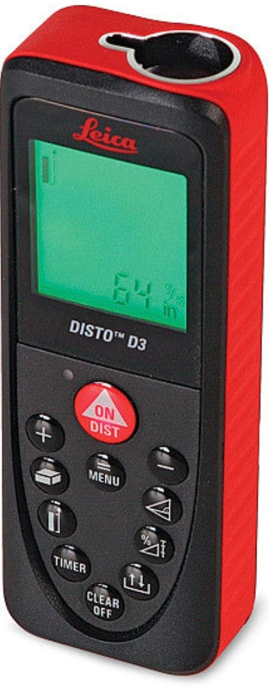 Leica Disto D3 distance Laser, measuring (display, open box)