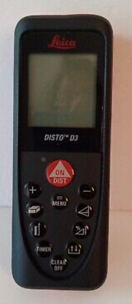 Leica Disto D3 distance Laser, measuring (display, open box)