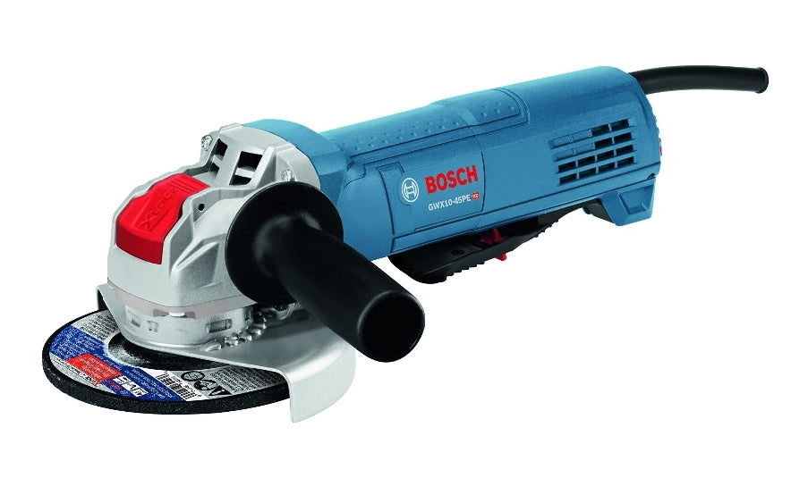 Bosch 4-1/2" grinder, with blade and wrench. 10amp 120v electric xlock style. Last one.