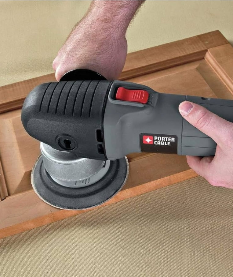 Porter Cable 7345 5" sander random orbital sander with variable speed.