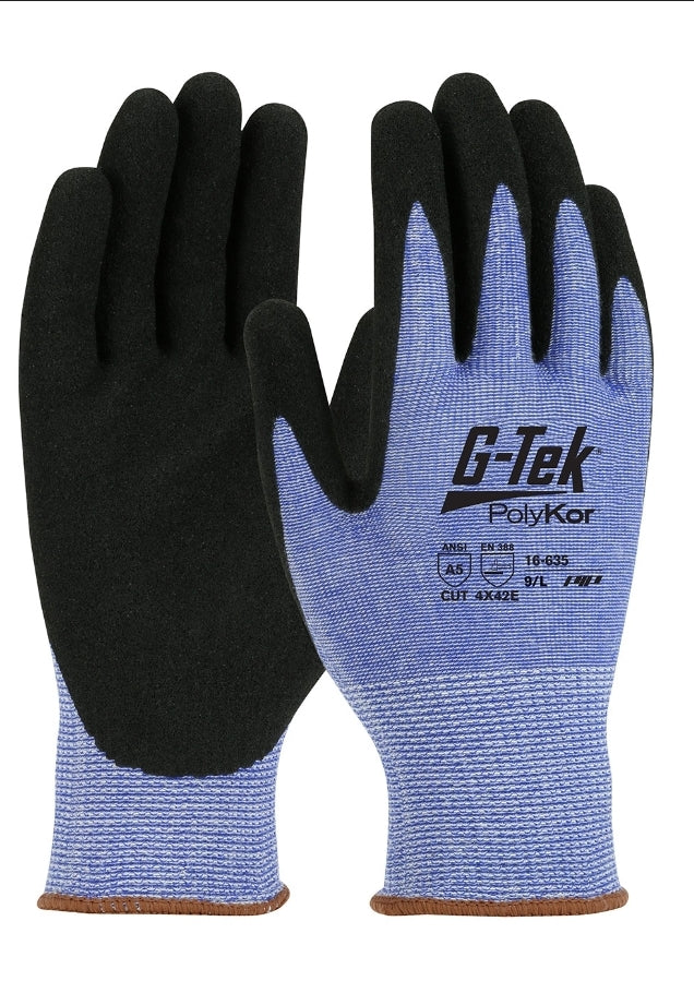 G-tek gloves pair 16-635-XL