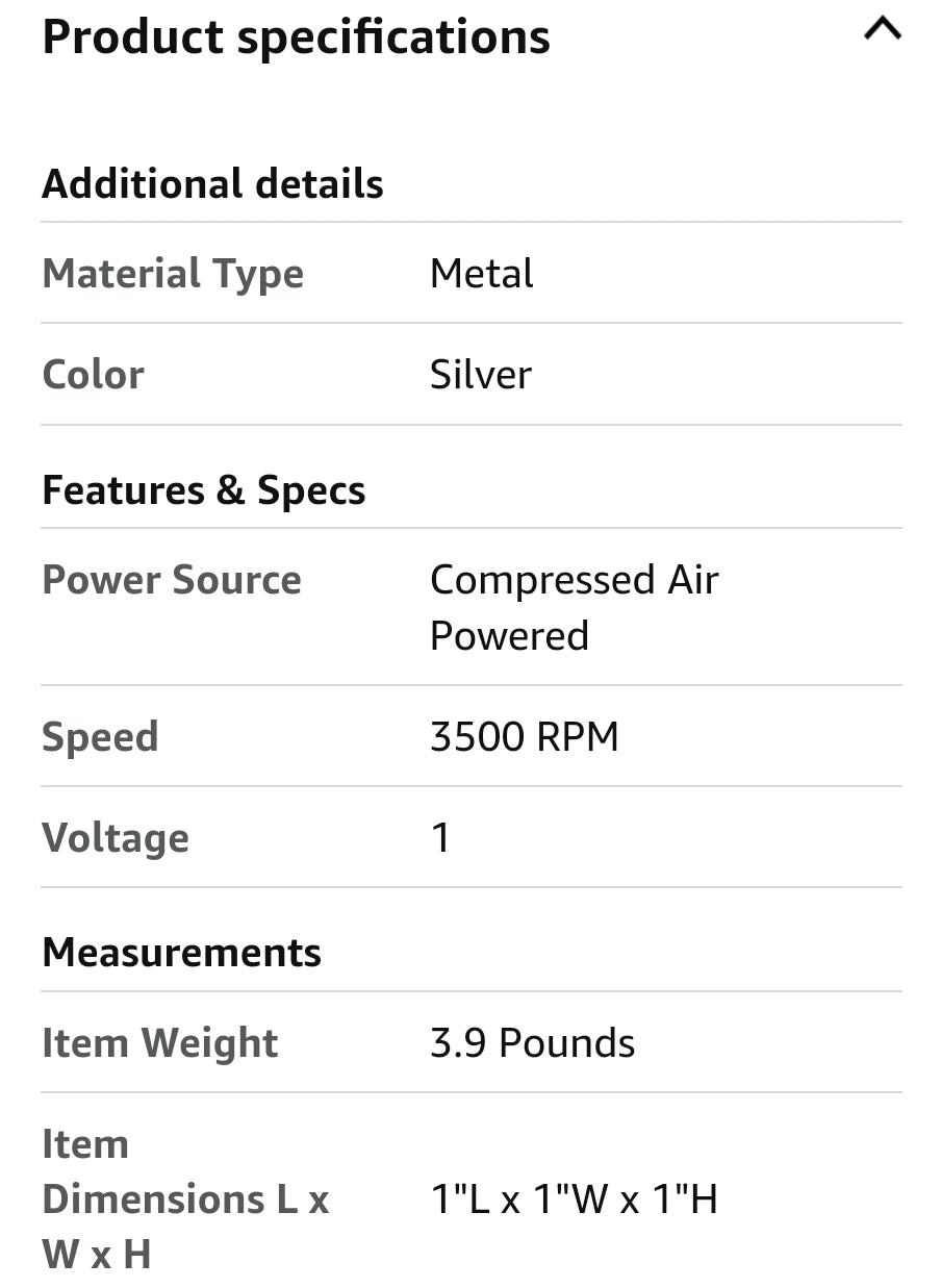 Ir-116 Air hammer and chipping pneumatic tool (for compressor use)