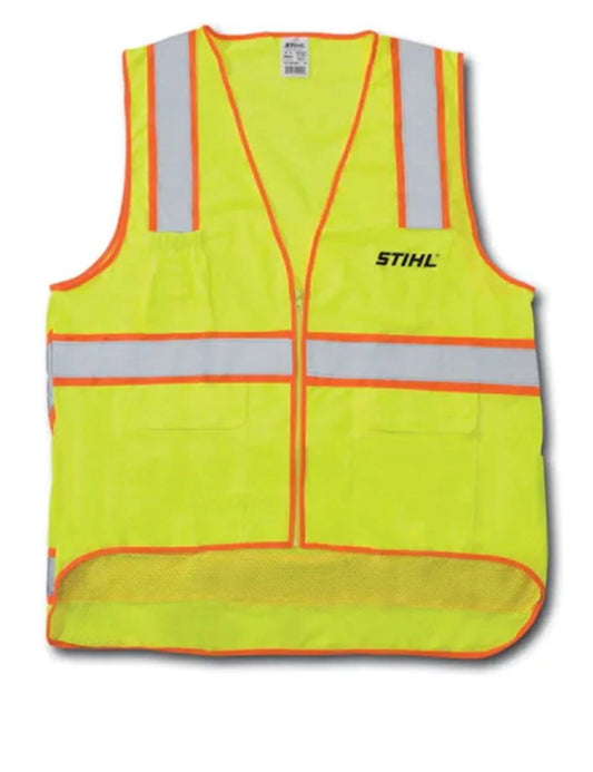 Stihl Reflective Safety Vest ANSI Class II (Large) - Hi-Vis Yellow