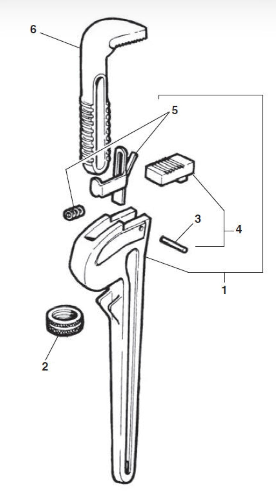 Ridgid 48" pipe wrench heavy duty 31040 US MADE