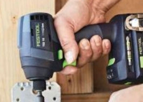 Festool 576494 TID 18 Impact Driver & T 18 HPC Drill/Driver Combo Kit, with (2) 4.0Ah Batteries and Systainer3 18v
