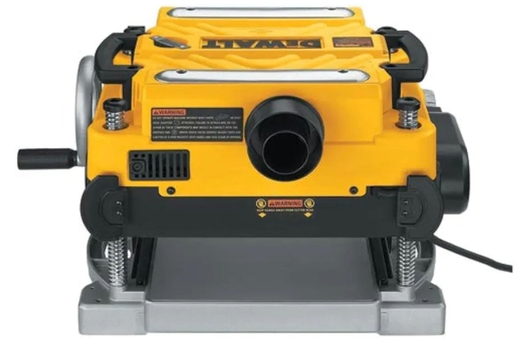 DEWALT Planer, Thickness Planer, 13" Inch, 3 Knife for Larger Cuts, 2-Speed 20,000 RPM Motor, Corded (DW735)