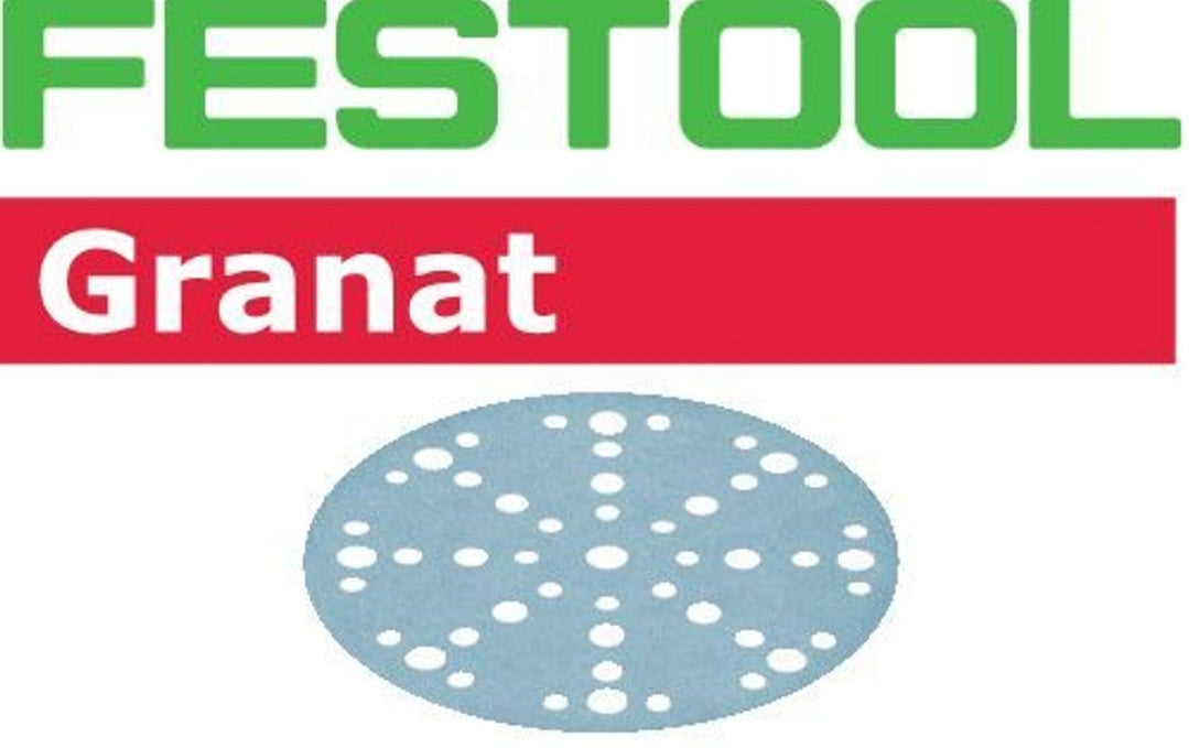 Festool 6" D150 240 grit grant sandpaper x98 open box mixed 575168