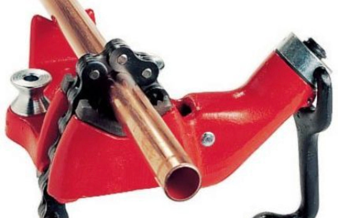 Ridgid 40185 BC210A Bench Chain Vise 1/8-2-1/2" / 3-60mm pipe bend 1/2" made in USA 🇺🇸