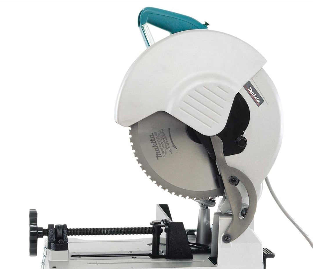 Makita 12" Metal Cutting Saw LC1230 - INCLUDES : Carbide tipped blade, socket wrench, switch button and safety goggles