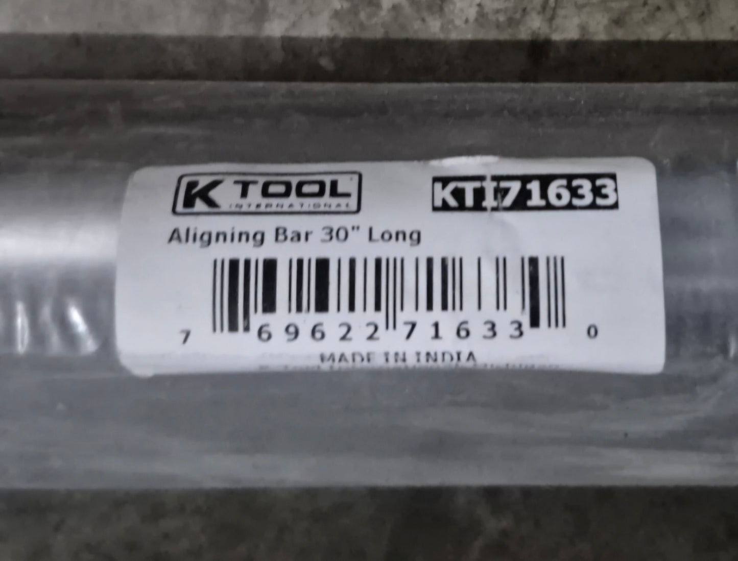 K-tool international 71633 30"x7/8" alignment bar, Jimmy Bar, sleever bar