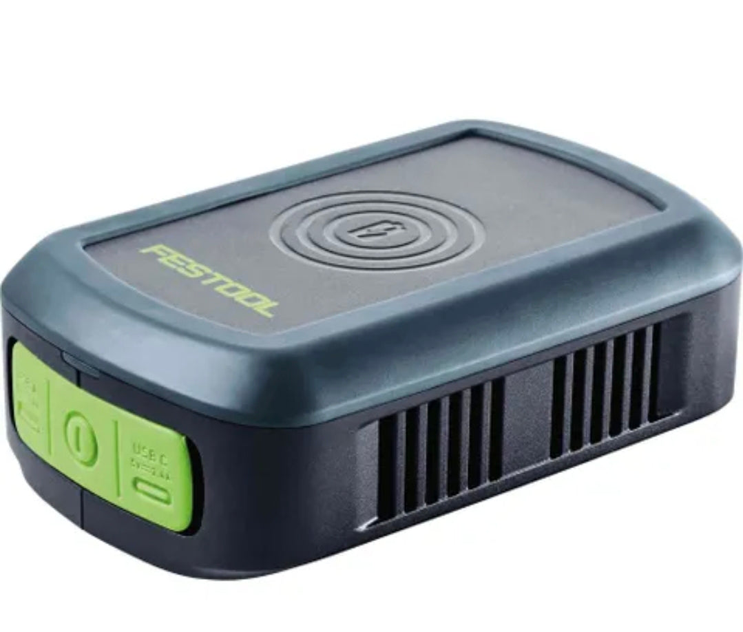 Festool 577155 PHC 18 Phone Charger USB A / USB C