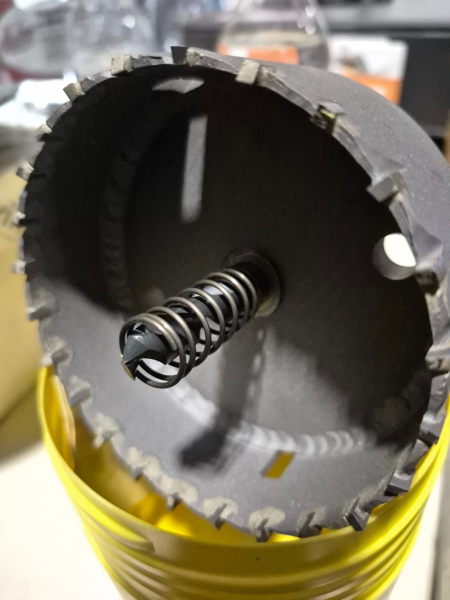 Relton 4" hd carbide hole saw for steel