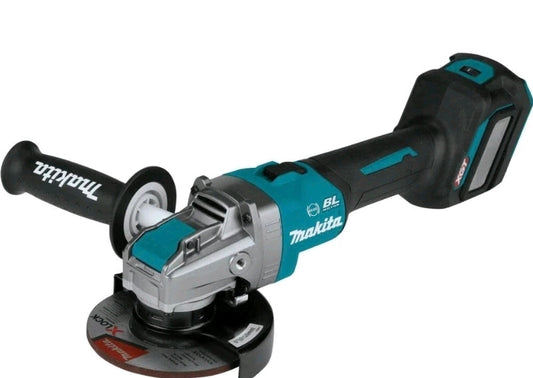 Tool only Makita 40V max XGT® Brushless Cordless 4‑1/2” / 5" Paddle Switch Angle Grinder with Electric Brake