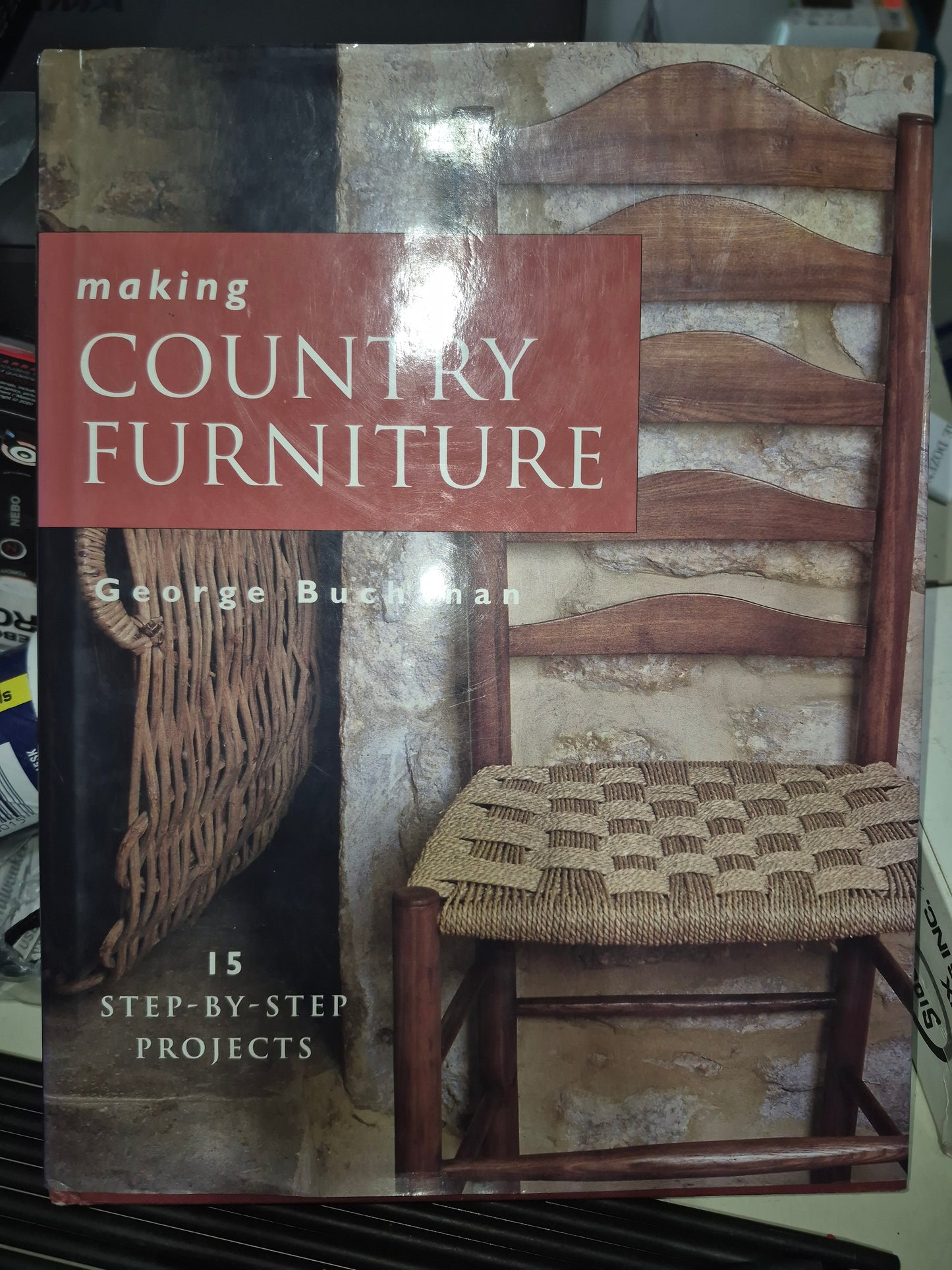 3 pcs of Books woodworking and furniture for marketing and profitable