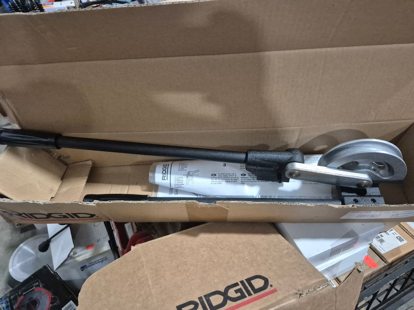 Ridgid 5/8 plumber tube bender