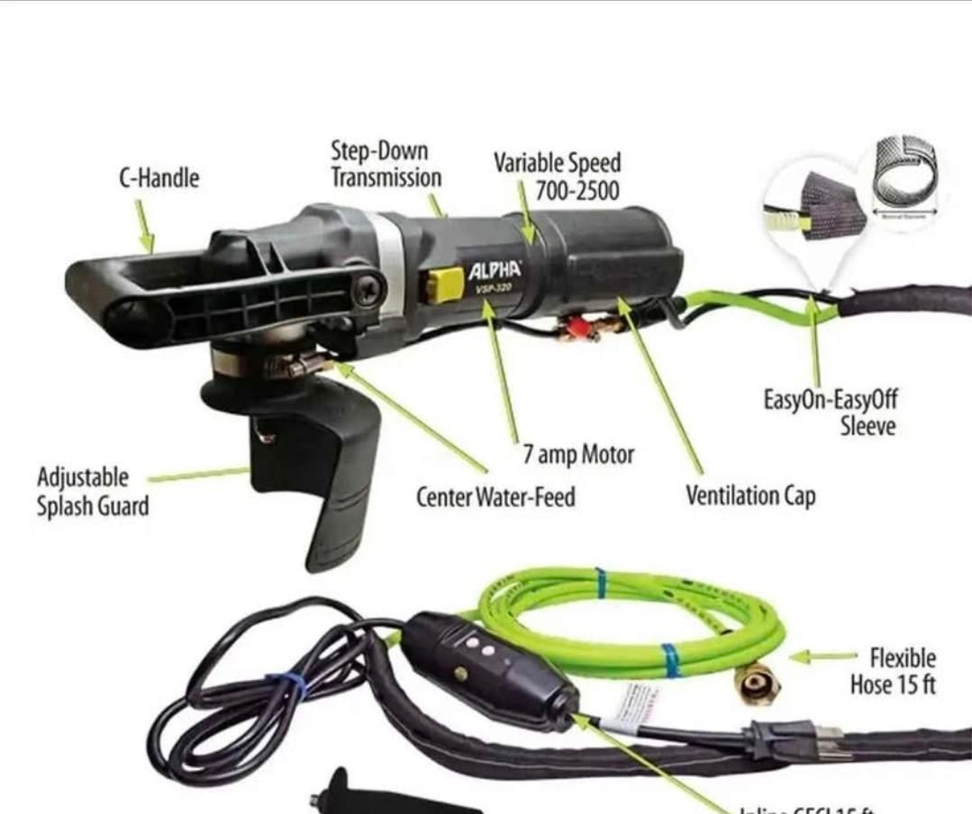Alpha polisher kit