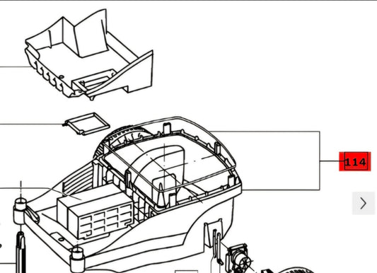 Festool - Chassis only for CT-33 452841-494936