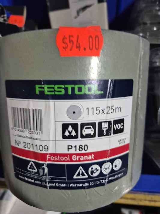 Festool Roll P180 grit  201109