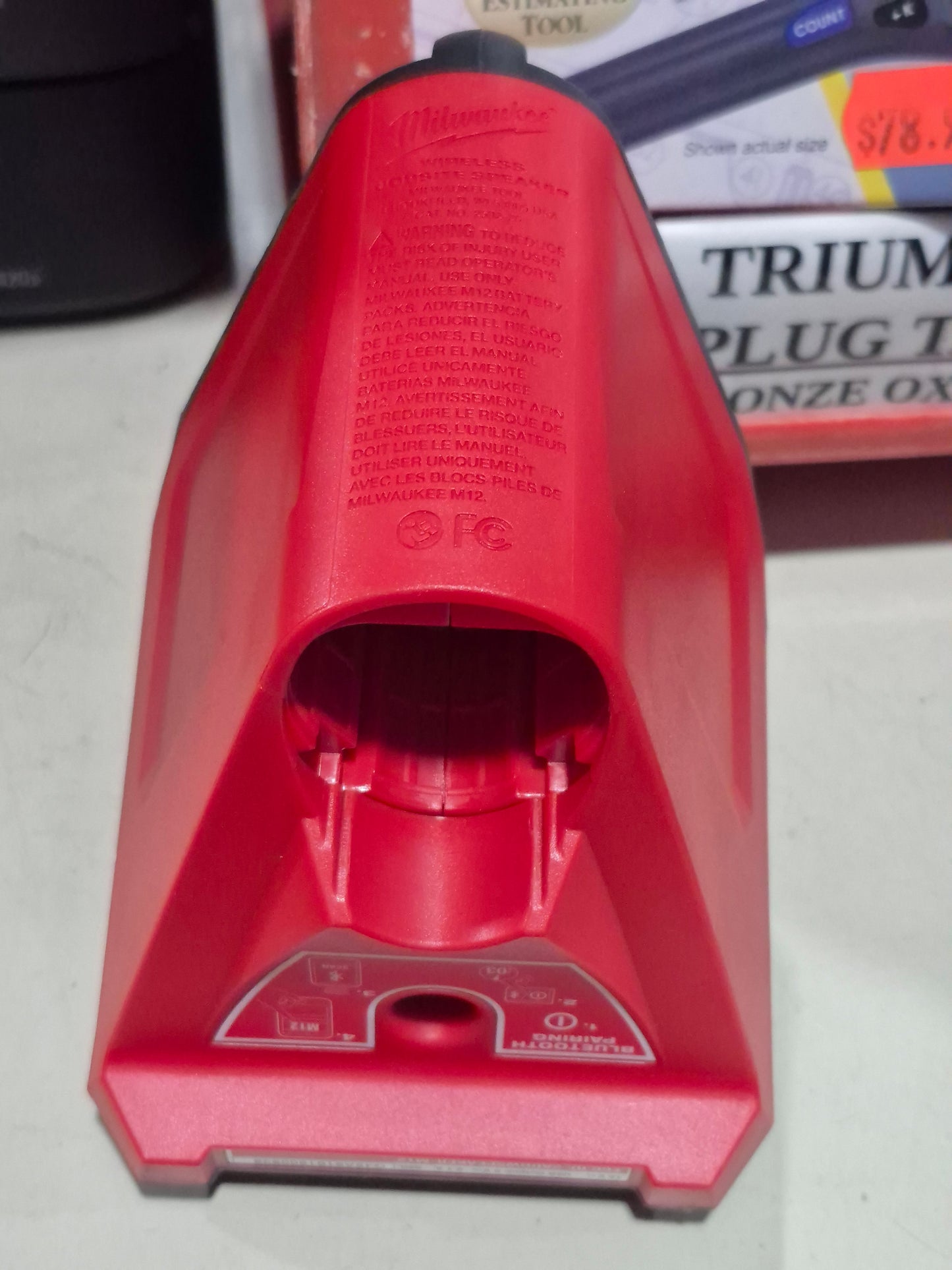 Pre-owned Bluetooth Speaker 12v battery & Charger kit. M12 series