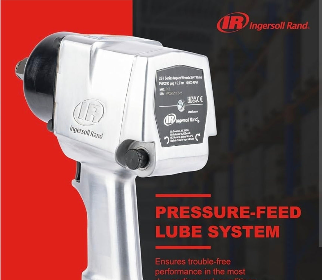 IR 261 3/4" Impact Wrench Pneumatic tool only