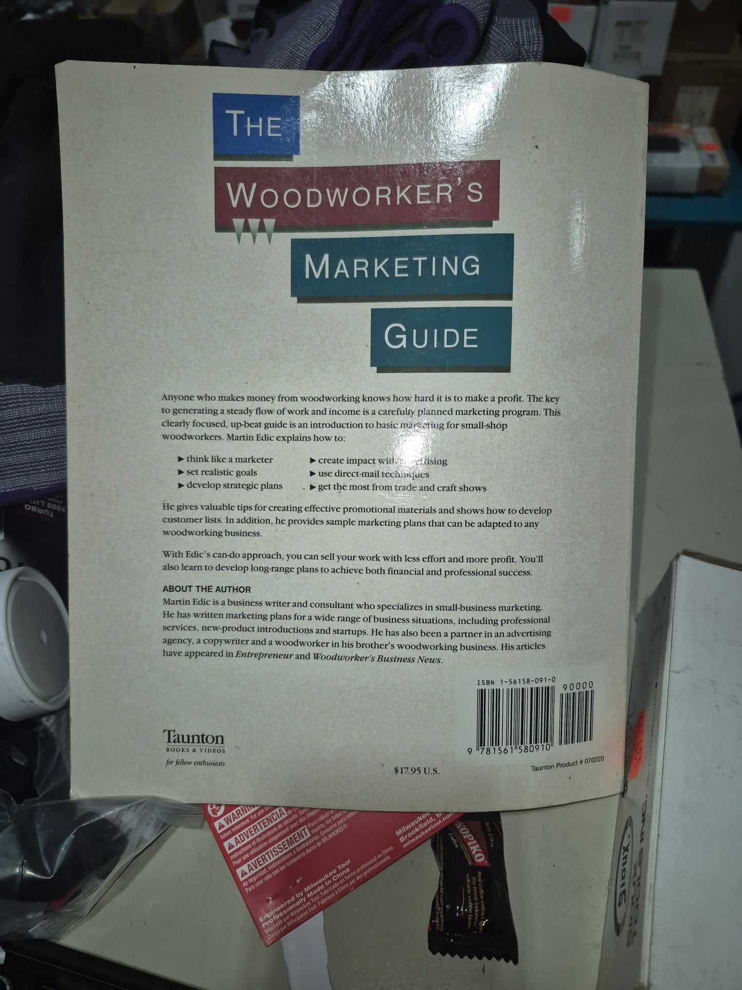3 pcs of Books woodworking and furniture for marketing and profitable