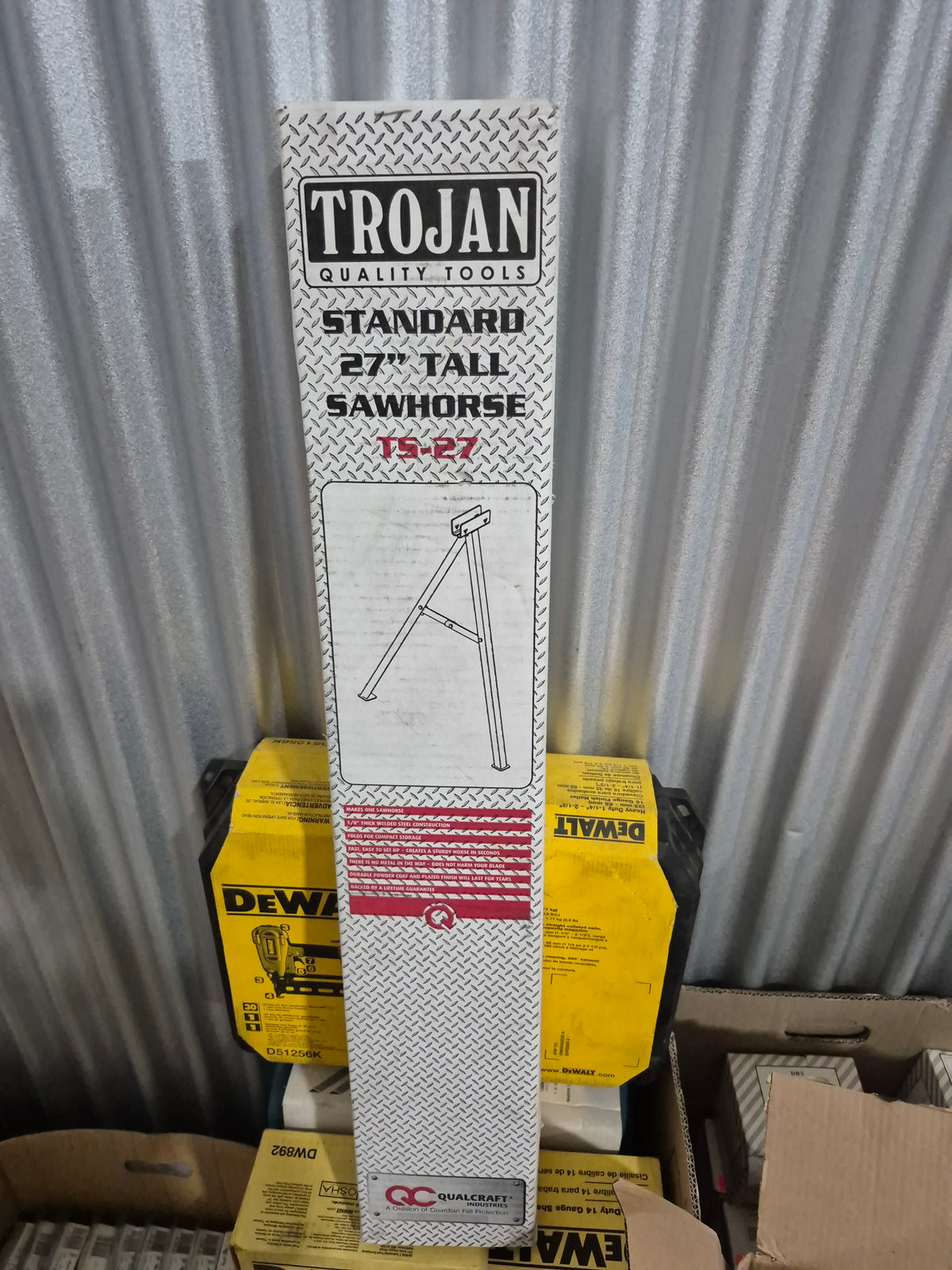 Trojan ts-27 27" tall saw horse pair