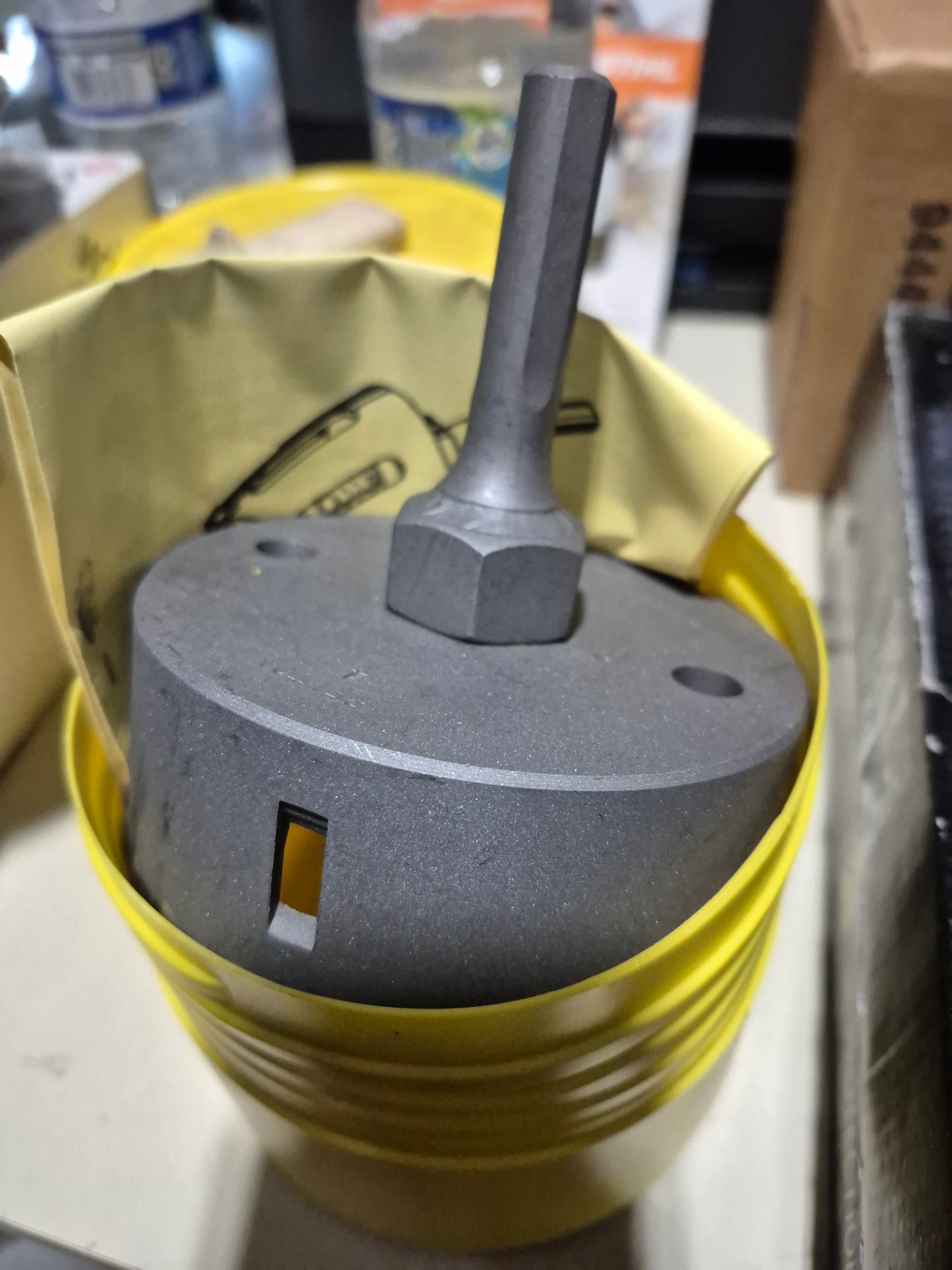 Relton 4" hd carbide hole saw for steel