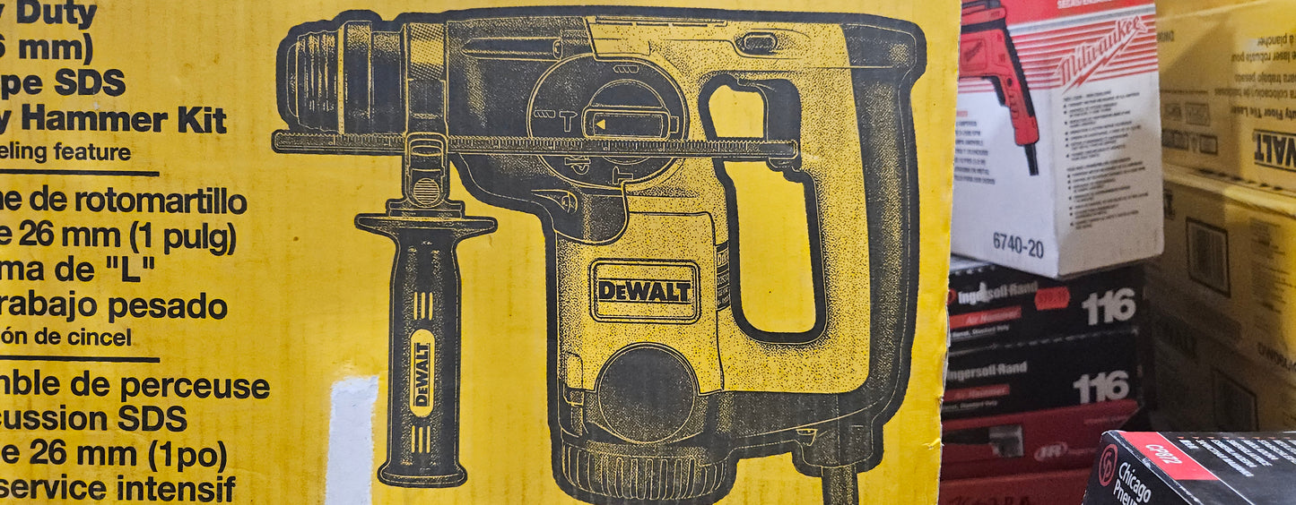 Dewalt D25313K sds plus Rotary Hammer 1"
