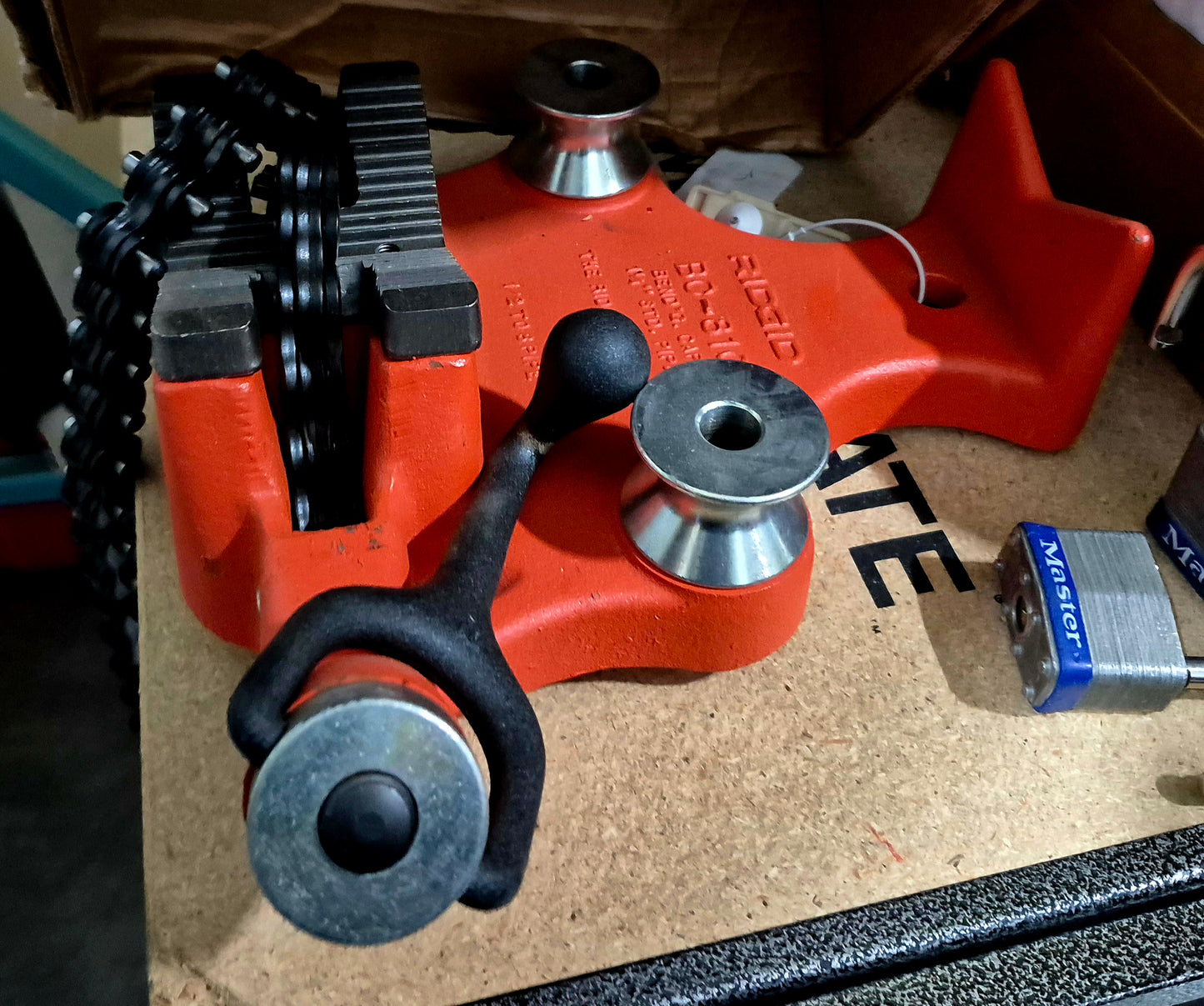 Ridgid bc 810 chain vise 40215