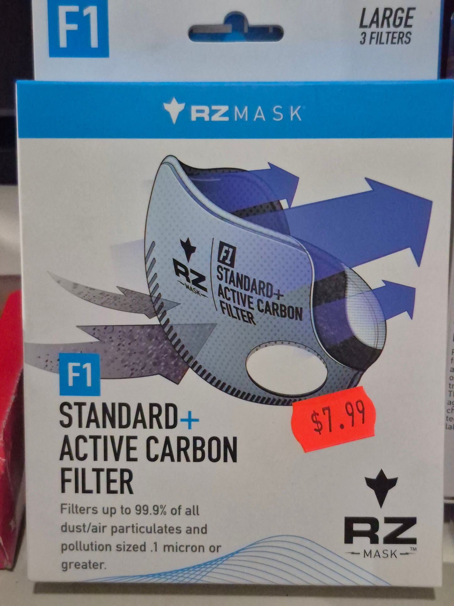 Replacement filter RZ mask