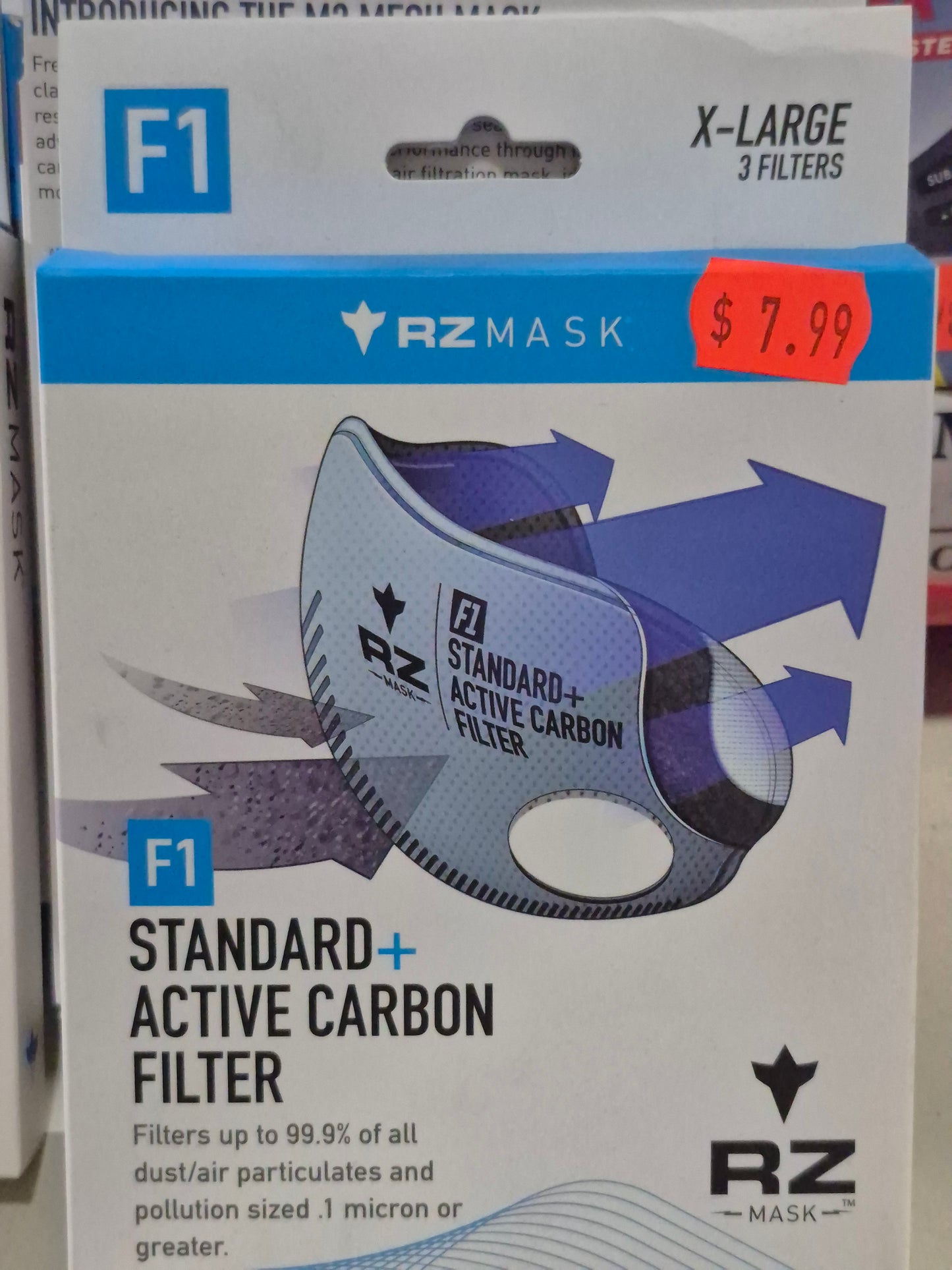 Replacement filter RZ mask