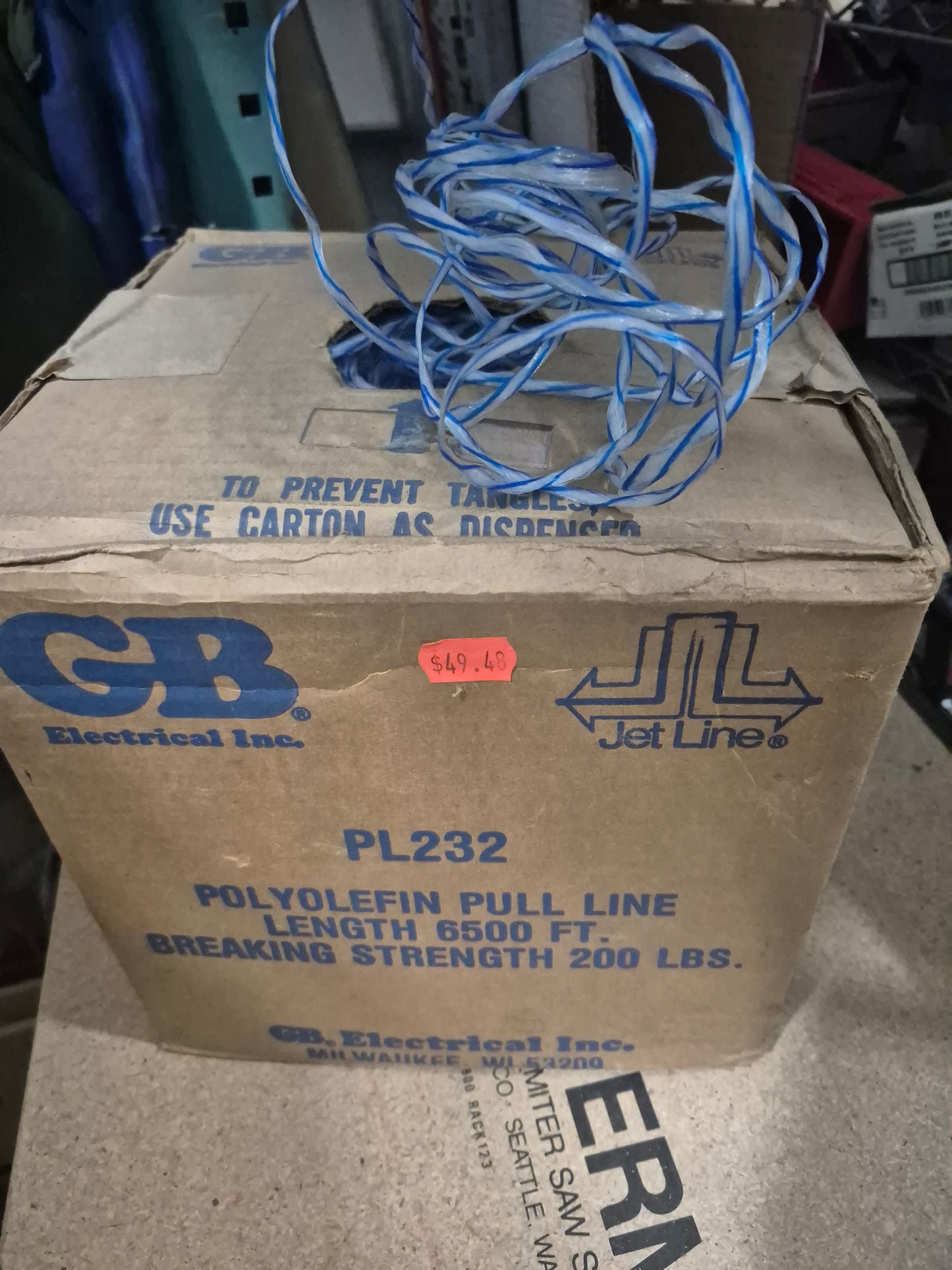 Gb electric pull line 200lbs