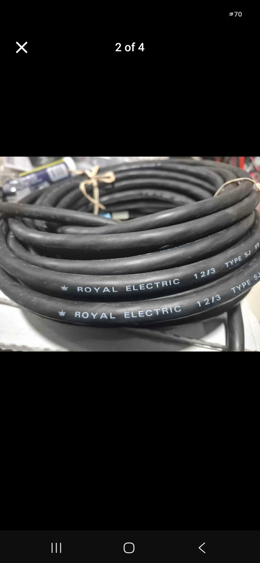 12/3 twist lock cord 120v Heavy-Duty