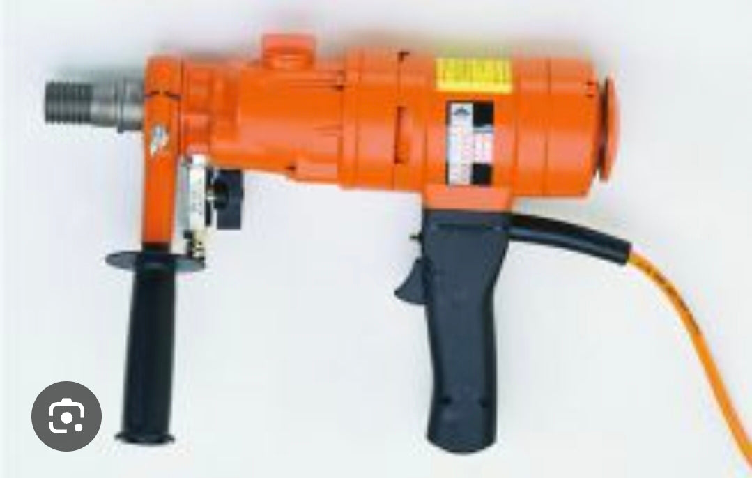 Concrete Drill. Made in Germany. Diamond Product #4244017 core drill machine with case.