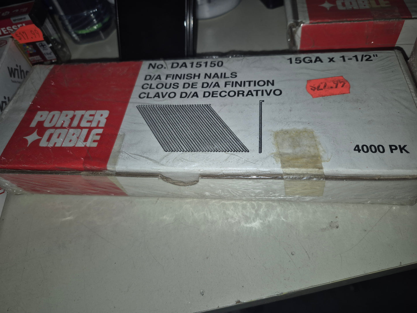 15ga angle 1-1/2" bright basic 4,000